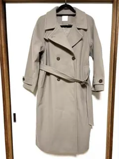 未使用品！ベルト付きコート earth music&ecology