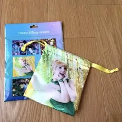 東京ディズニーリゾートイマジニングザマジック　ティンカーベル巾着　蜷川実花のサムネイル