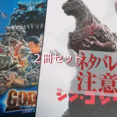 劇場版「ゴジラ」パンフレット２冊セット