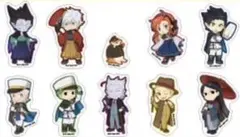 吸血鬼すぐ死ぬ　大正浪漫　ステッカーセット　全10種