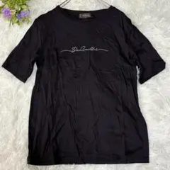 【リフレクト】9 M 半袖ロゴTシャツ 黒 日本製 シンプル セルロース混のサムネイル