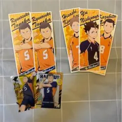 ハイキュー ロングステッカー 烏野高校 クリアカード