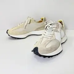 【極美品】new balance U327EE 24.5㎝ ベージュ