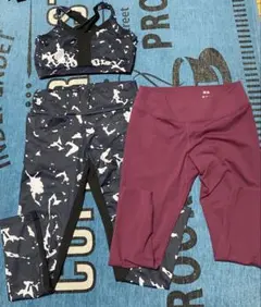 UNIQLO SHEIN ヨガウェア セットアップのサムネイル