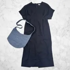 Ballsey リネンコットンムーブ フレンチスリーブティアードワンピース