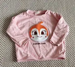 キッズ ドキンちゃん トレーナー ピンク　アンパンマン