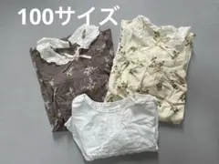 ブラウス　ワンピース　セット　100サイズ