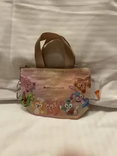 香港ディズニー ダッフィーアンドフレンズ ショップバッグチャーム　キーホルダー