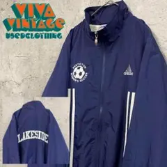 adidas シャルケ04 トラックジャケット ジャージ/上着/紺/白 XO - メルカリ