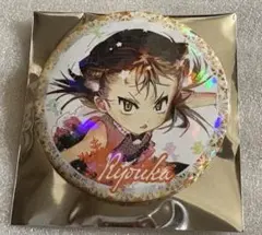 メダリスト マンガ展 ホログラム缶バッジ 三家田涼佳 ミケ