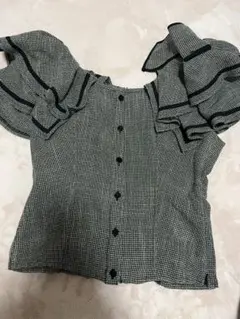 SNIDEL スクエアスリーブブラウス