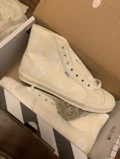 新品　VANS VAULT hibiscus c WHT 28cm