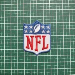 NFL ロゴ 刺繍パッチ 約4cm x 5cm