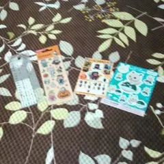 【新品未使用】シールとおもちゃのセット