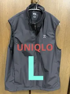 UNIQLO ウィンドプルーフベスト L BLACK