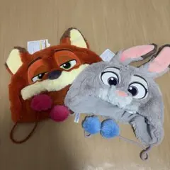 ディズニー ズートピア ファンキャップ タグ付き ニック＆ジュディ セット