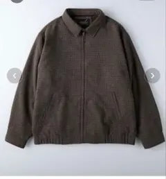 Right-on チェックブルゾン