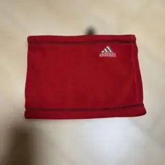 adidas 赤 フリース ネックウォーマー