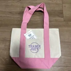 【新品/限定】Trader Joe’s ミニトート ピンク