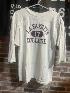 70年代　チャンピオン　フットボールTシャツ　バータグ　ビンテージ