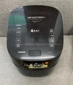 TOSHIBA 1.0 L炊飯器 ブラック RC-10ZWP 2021 - メルカリ