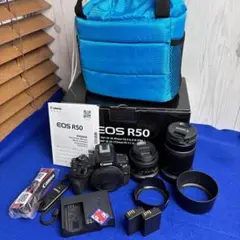 Canon ミラーレス一眼カメラ EOS R50 ダブルズームキット