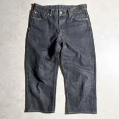 初期 visvim FLUXUS パイソンパッチ クロップドデニム W34のサムネイル
