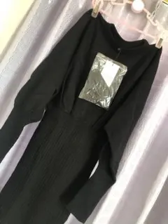 新品　リップサービス ニットロングワンピース