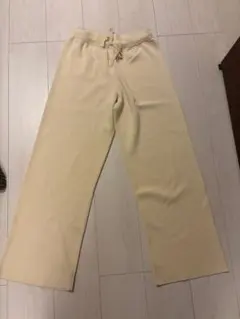 FREAK'S STORE ベージュ ワイドパンツ Mサイズ