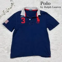 ポロラルフローレン 半袖ポロシャツ USA L14-16