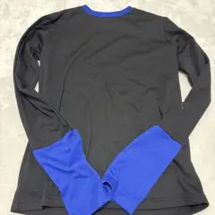 しまむら　サニーハウス　配色ロングTシャツ　裏起毛