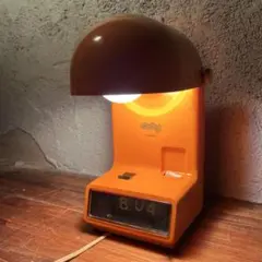昭和レトロ パタパタ時計 東芝 clotty IL-1502W 昭和レトロ 東芝clotty電気スタンド パタパタ時計付 デスクライト