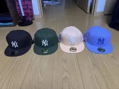 THECAP別注ヤンキース 59FIFTY キャップ 4色セット