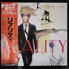 デヴィッド•ボウイ DAVID BOWIE REALITY LPレコード 帯付き