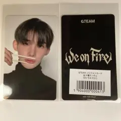 &TEAM weverse ラキドロ　購入特典　トレカ　ジョウ　JO