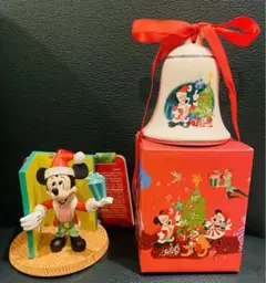 ディズニー　ミッキー＆ミニー ベル オブジェ ミッキー サン　オーナメント