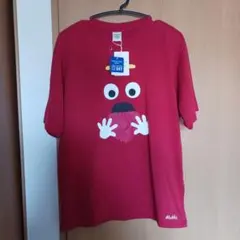 GACHAPIN & MUKKU Tシャツ レッド LLサイズのサムネイル