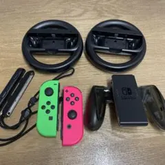 Nintendo Switch ジョイコン ハンドルセット おまけ付き