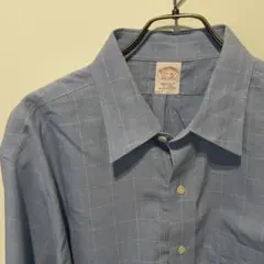 Brooks Brothers ブルックスブラザーズ　長袖シャツ　ブルーのサムネイル