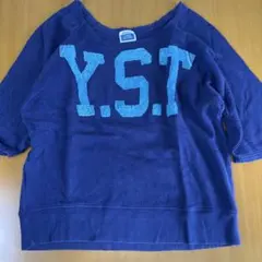 CUBE SUGAR ネイビー トレーナー Y.S.T.