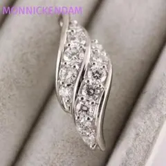 美品❗️ モニッケンダム✨D0.22&0.09CT✨k18ダイヤモンドネックレス