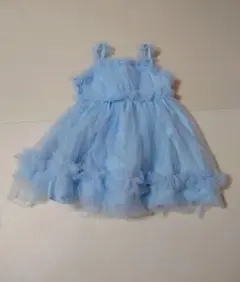 9-12M(70サイズ〜80サイズ) 水色 ワンピース