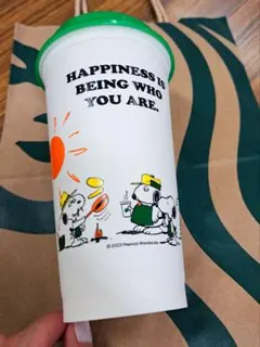 スターバックス　リユーザブルカップ　スヌーピーコラボ　473ml　新品