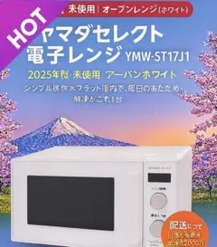 【今だけ特価】YAMADA YMW-ST17J1（17L／未使用／2025年製） 今だけ特価】YAMADA YMW-ST17J1（17L／未使用／2025年製