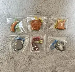 ★トムとジェリー ぷっくりラバマスビスケット　6点セット