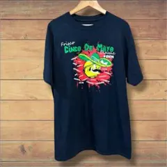 ギルダン ソフトボール Tシャツ M 黒 両面プリント カレッジ