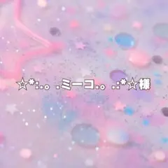 ☆*:.。.ミーコ.。.:*☆様 専用 ♡