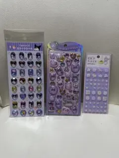 正規品☆クロミストーンシールとタイルシールうるちゅるシールの３点セット