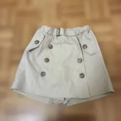 スカパン　キュロットスカート　ショートスカート 120cm