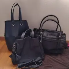 本革バッグ2点、合皮バッグ1点セット ケイト・スペード　バルコス